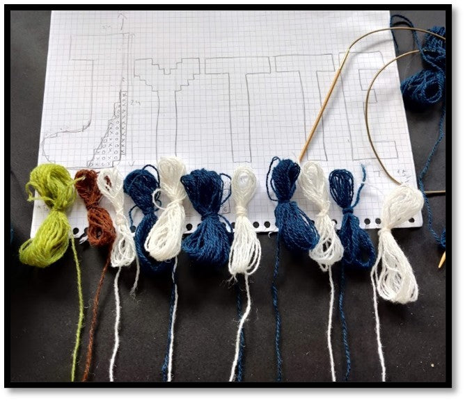WORKSHOP Gobelin/Intarsia-teknik v/Jytte Pallisgaard 02.10.25 kl. 18-21