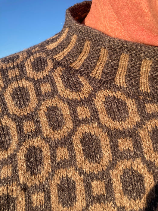 STRIKKEKIT Dæxel no 2 - Herresweater - Marianne Isager