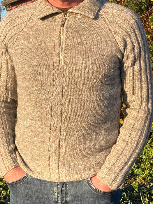 STRIKKEKIT Frost - Herresweater - Annette Danielsen