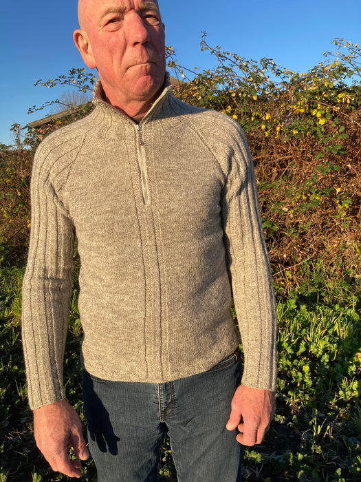 STRIKKEKIT Frost - Herresweater - Annette Danielsen