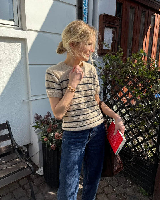 STRIKKEKIT Ida Tee - MERINO - PetiteKnit