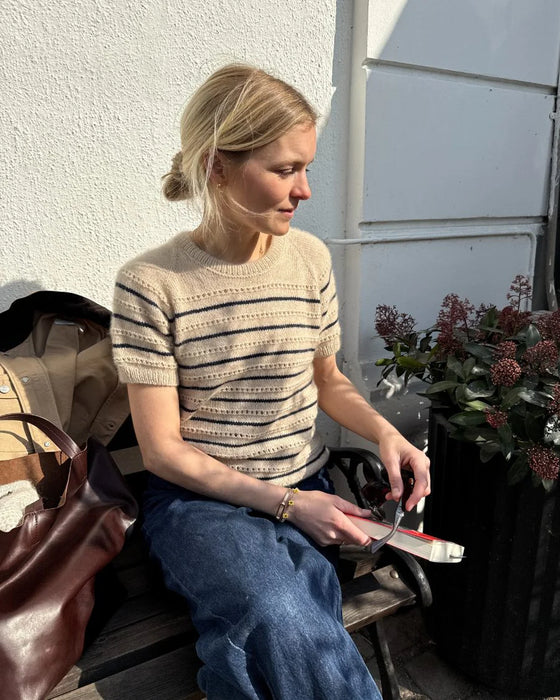 STRIKKEKIT Ida Tee - MERINO - PetiteKnit