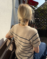 STRIKKEKIT Ida Tee - CASHMERE - PetiteKnit