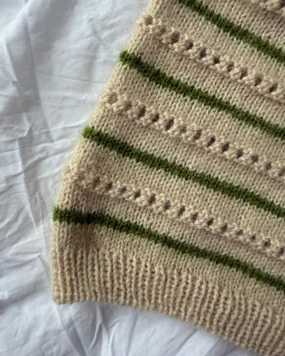 STRIKKEKIT Ida Tee - CASHMERE - PetiteKnit